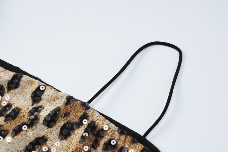 ChicShe 2025 Spring Summer New Fashion Printed Street Style Nightclub Versatile Strap Sequin Dress Wholesale_voghion.com