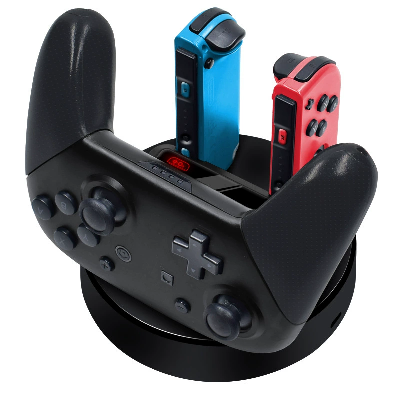 Nintendo Switch JoyCon ручка Four Charge Pro ручка держатель зарядка набор для Nintendo Switch