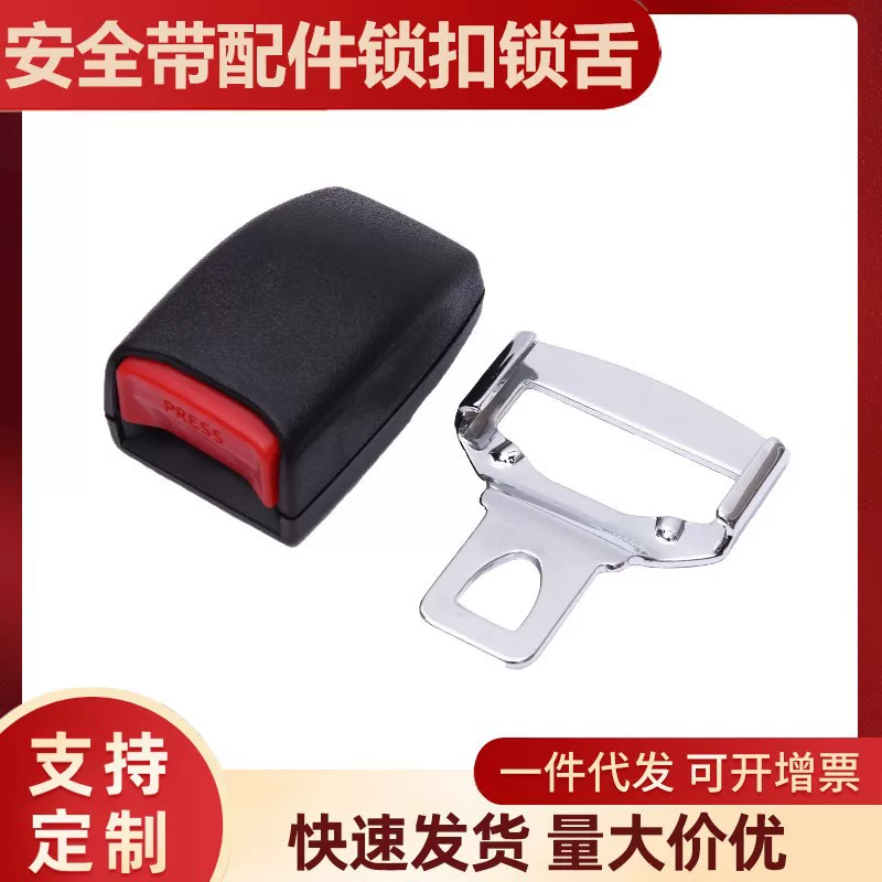 Seat belt, lock for amusement parks, accessory