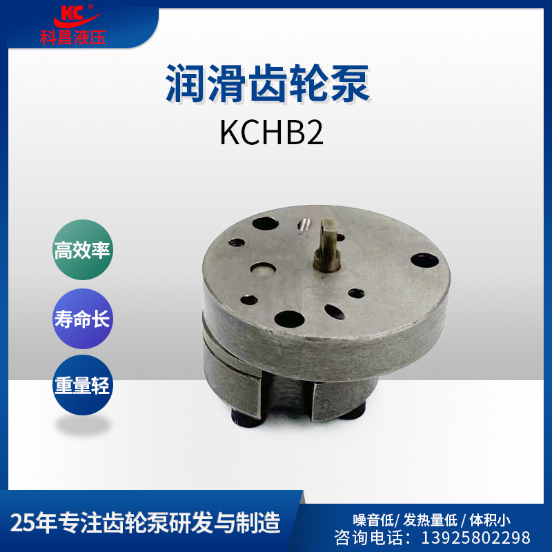 科昌KCH0.09润滑齿轮泵自动机械润滑泵泵头泵芯增压油压泵泵胆