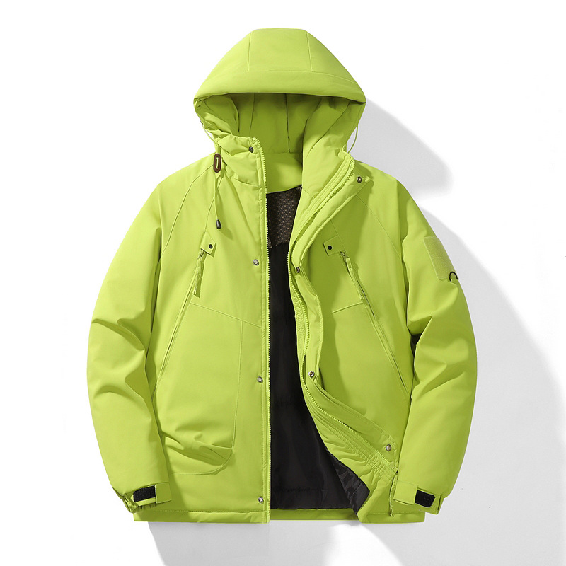 新款棉服外套工装户外休闲防水冲锋衣情侣潮牌棉服外套890