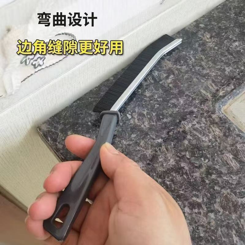Bathroom Crevice Cleaning Brush, Multifunctional Hard-Bristle Brush for Bathroom, Kitchen, Corners, Windows, Long Handle, Toilet Tiles Bathroom Crevice Cleaning Brush, Multifunctional Hard-Bristle Brush for Bathroom, Kitchen, Corners, Windows, Long Handle, Toilet Tiles