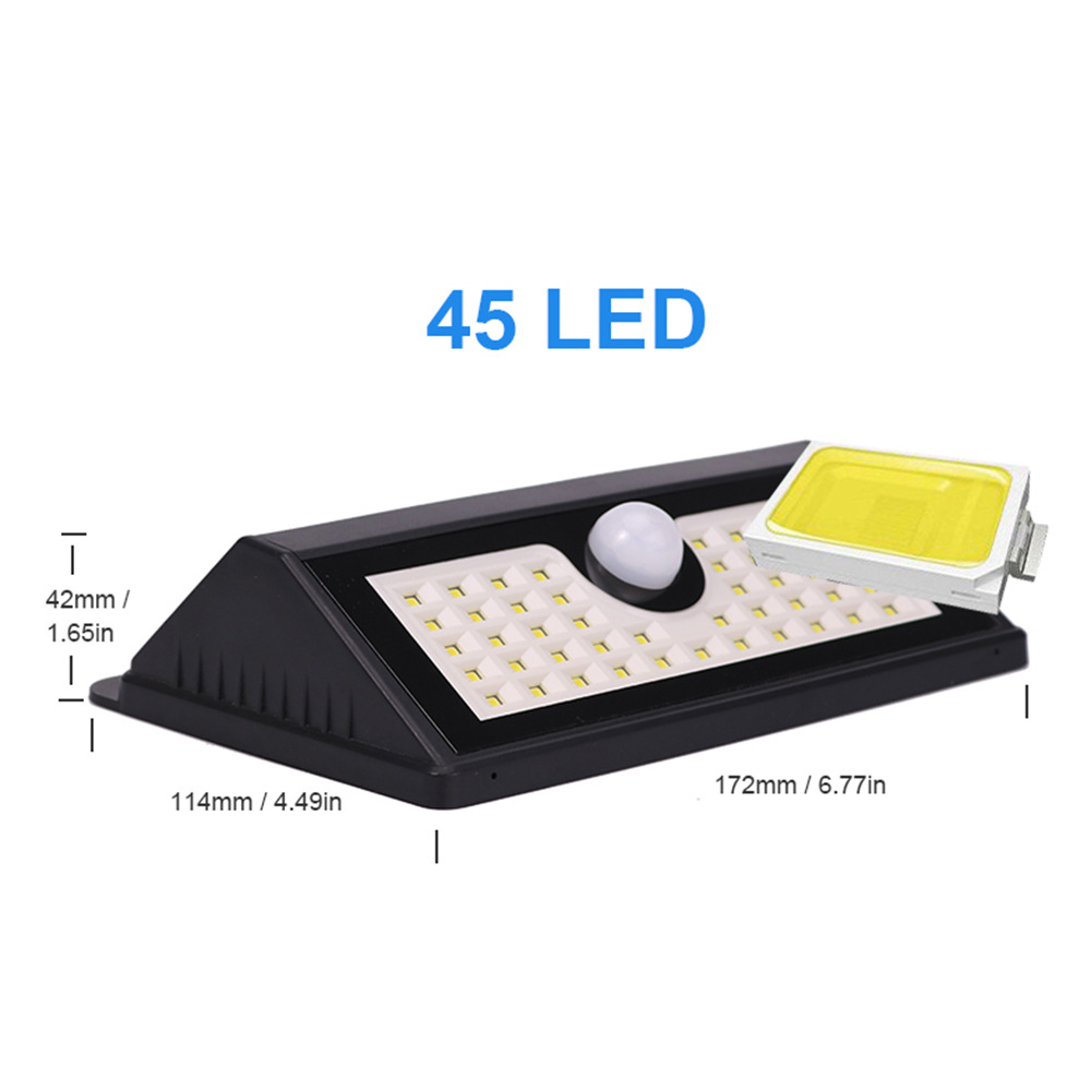 LED anti-age induction lights solar-powered for gazebo