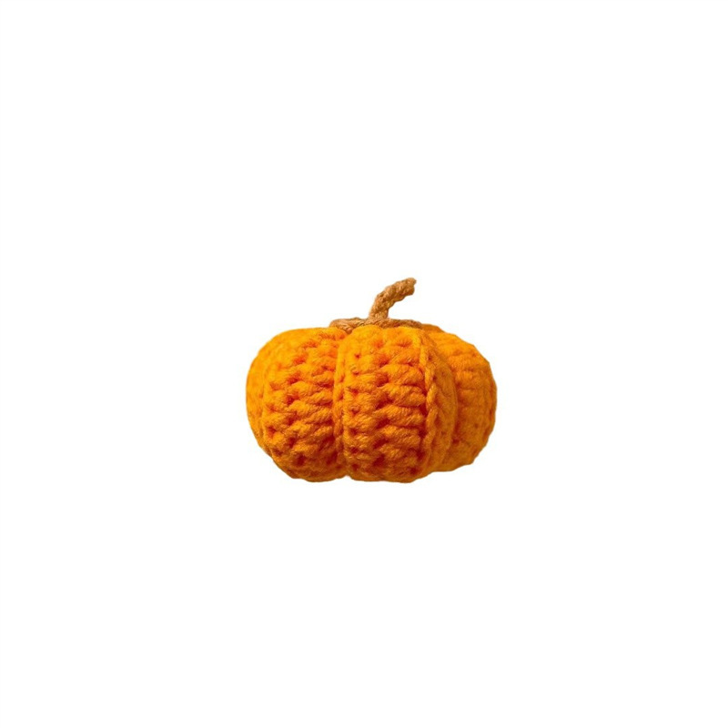 国境を越えたアマゾンのカボチャアクセサリーのキーホルダー手作り毛糸ハロウィーンの飾りバッグストラップ|undefined