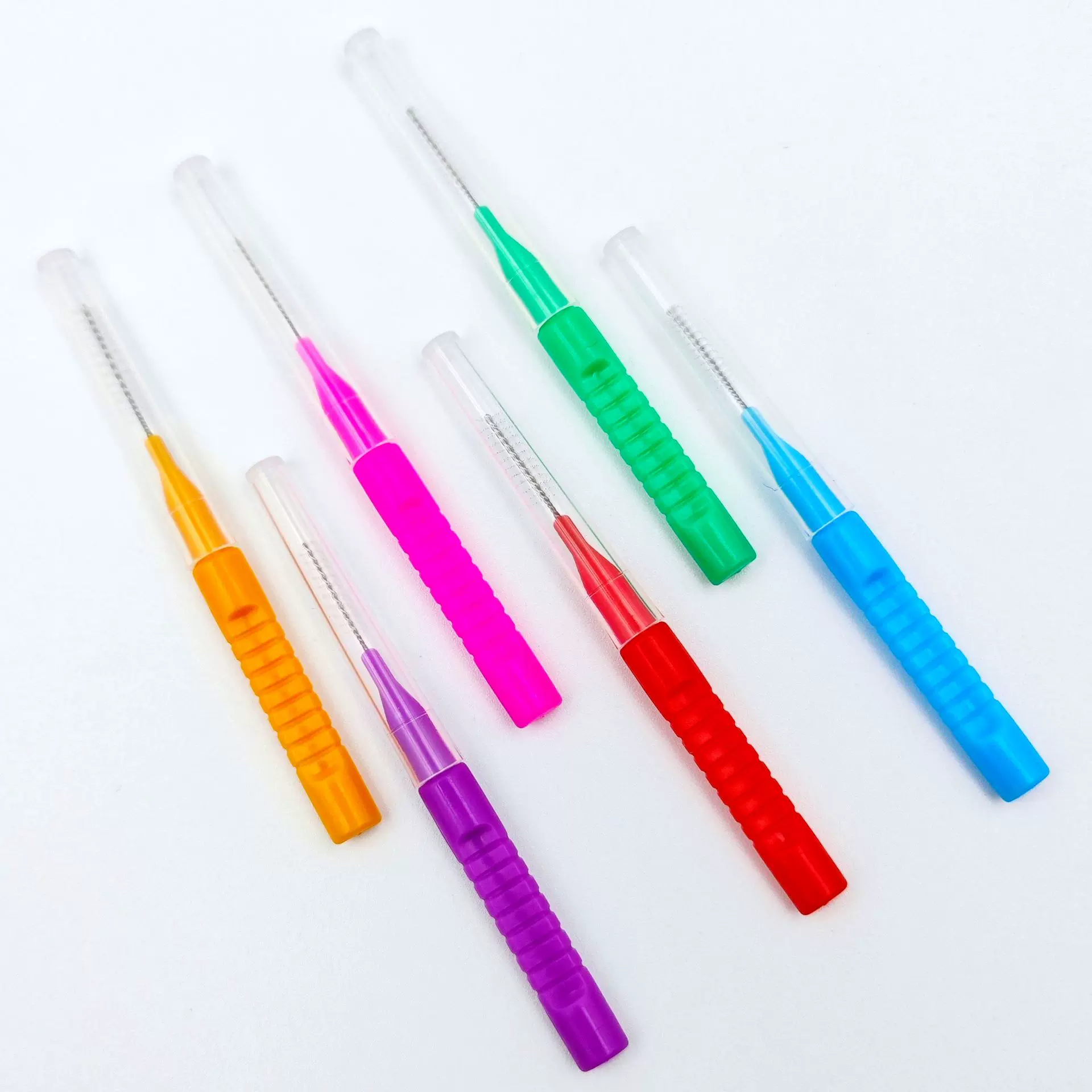 便携牙间刷I 型牙缝刷正畸牙刷铅笔型间隙刷口腔护理现货