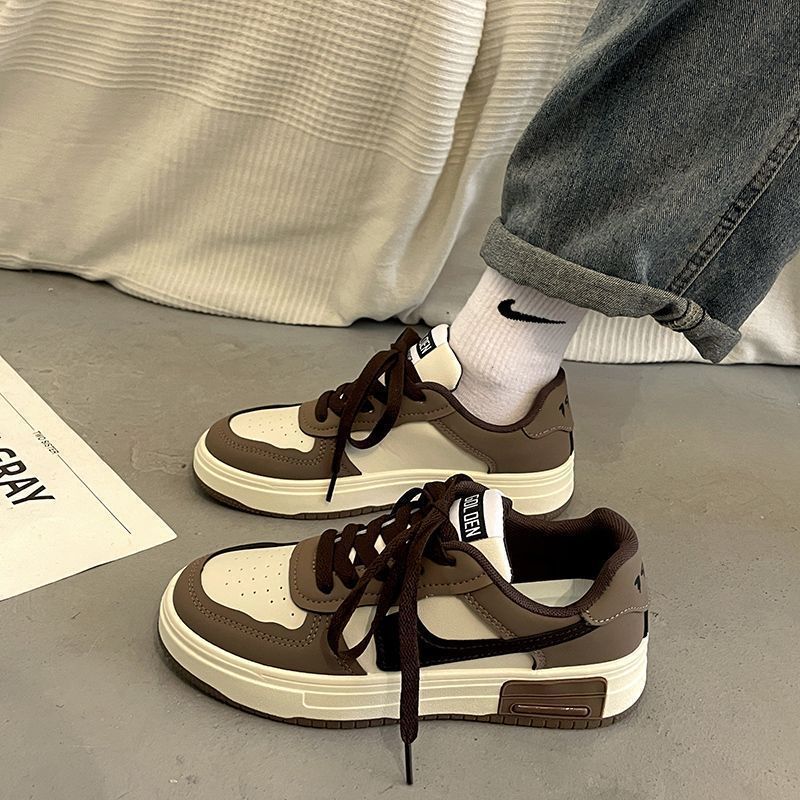 Red popularidad explosiva de Hong Kong estilo de suela gruesa zapatillas deportivas de verano transpirables versátiles nicho 2024 nuevo diseño nicho zapatillas de skate