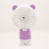 Summer small handheld cute street air fan, with little bears