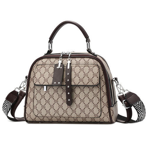 DD Women's Bag 2024 Cross-border Trendy New Single Shoulder Crossbody Large Bag Korean Style Fashion Shell Bag One Piece Replacement