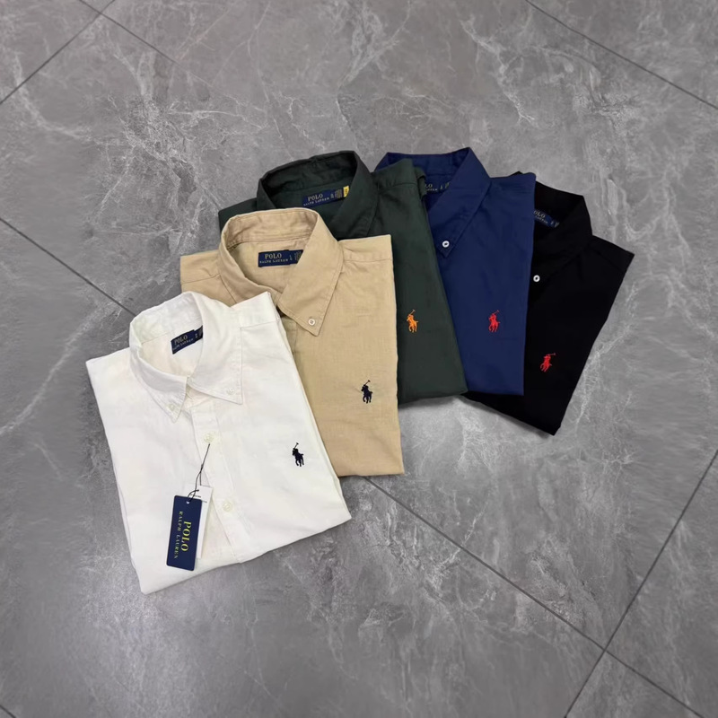 Unisex Ralph Lauren American Old Money Style Linen Shirt, New Spring and Autumn Long Sleeve Sun Protection Shirt Unisex Ralph Lauren American Old Money Style Linen Shirt, New Spring and Autumn Long Sleeve Sun Protection Shirt