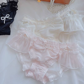 女士三角裤;文胸套装;无钢圈文胸