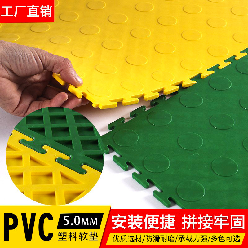 PVC garaje subterráneo estera del piso de plástico cocina baño estera de plástico taller de fábrica de almacén estera del piso