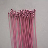 Fuchsia steel wire, long toy with accessories for fishing, factory direct supply, pet