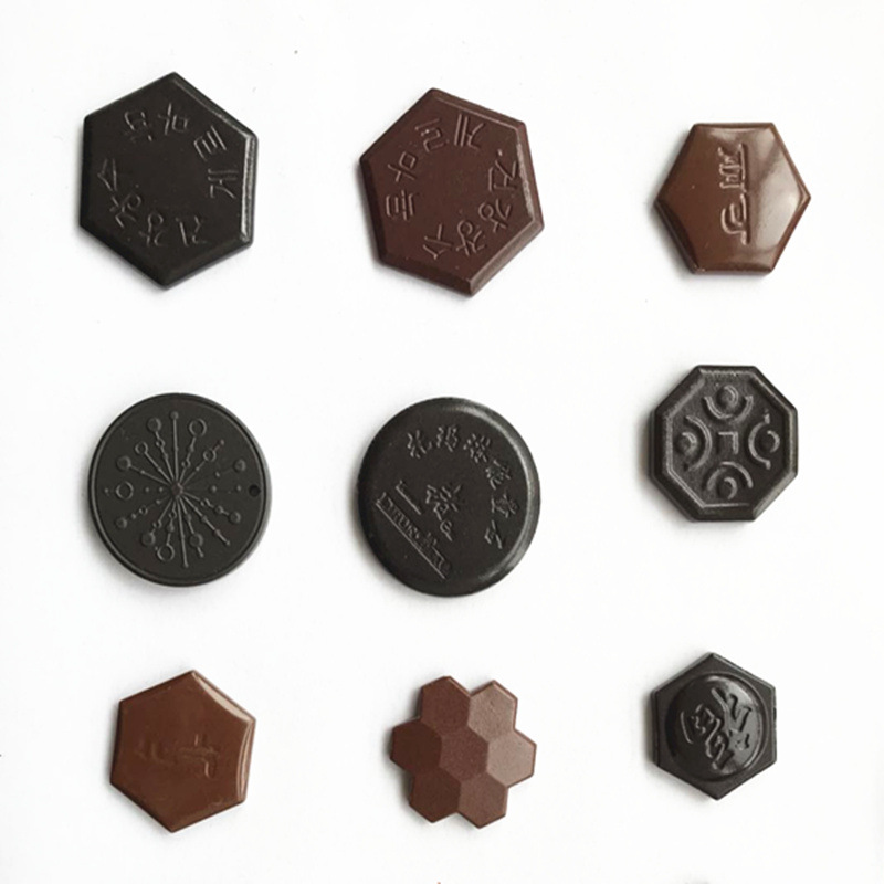 批发床垫靠背电气石片锗石片托玛琳陶瓷片汗蒸房用电气石能量片