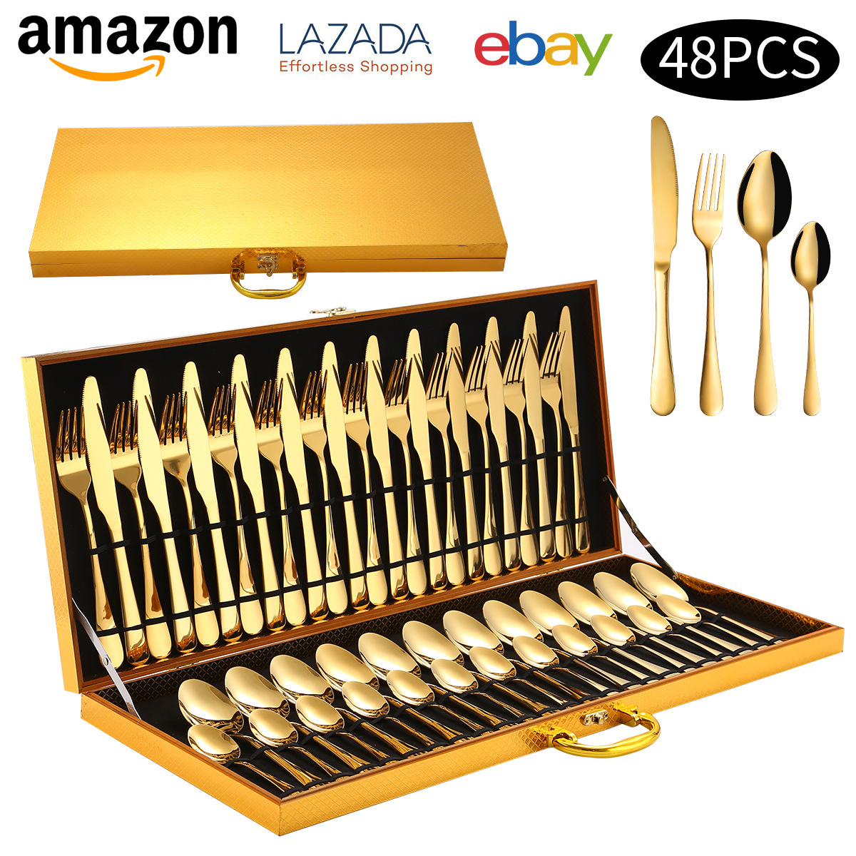 [12 분] 골드 48 피스 세트