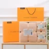 Coffee bath towel, set