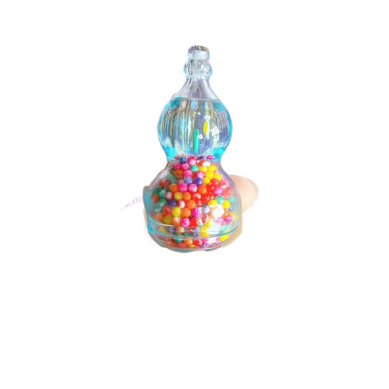 Juguetes para niños con gran cantidad de perlas mini calabaza botella de absorción de agua para aumentar la inteligencia del bebé mar creativo divertido lote de perlas de color