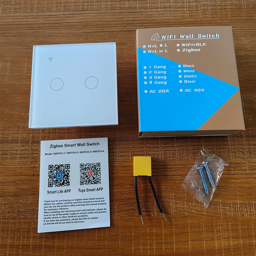 ZigBee умный выключатель тип 86 европейского/британского стандарта, универсальная версия, усиленная модель, граффити, голосовое управление