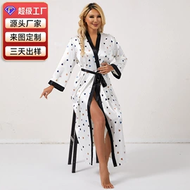 女士家居服;睡裙;晨袍