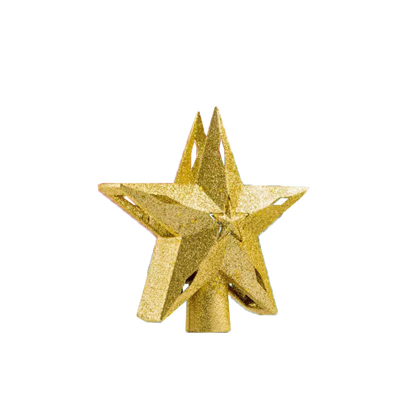 クリスマスツリーLEDツリートップ装飾ライトクリスマスツリーライト回転雪花五芒星クリスマスツリー投影ライト|undefined