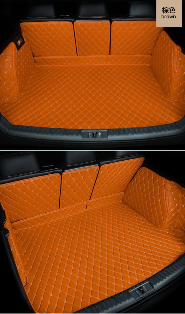 Special car environmental protection and no smell full surround car special trunk mat tailbox mat trunk mat waterproof large