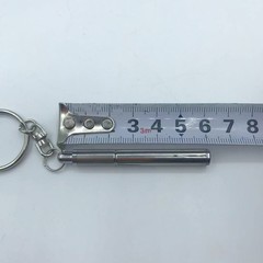 不鏽鋼伸縮筆金屬鑰匙圈Telepen keyring telescoping 亞馬遜