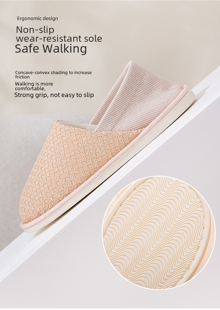 Yuezi Shoes Spring and Autumn Bag Heel Postpartum Pregnant Women's Shoes Autumn and Winter Pure Cotton Soft Bottom Breathable Indoor Maternal Home Cot_voghion.com