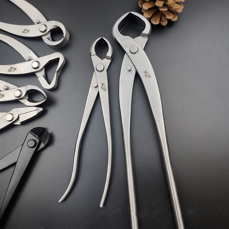 Suministro de tijeras de bola de acero inoxidable de corte diagonal alicates de varilla bonsai herramienta de acero inoxidable 210 alicates de bola 270 tijeras de bola al por mayor