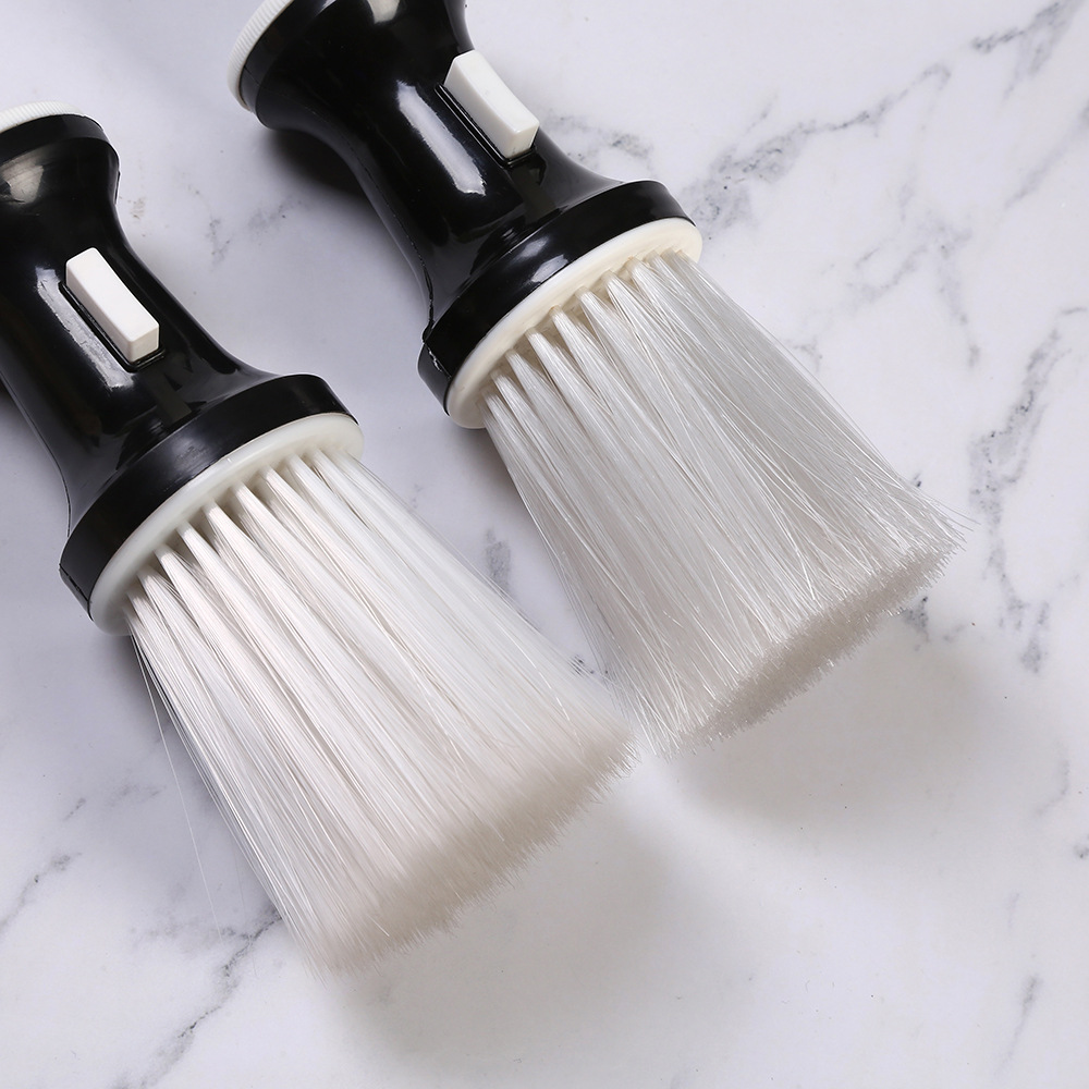New hairdressing tools broken hair sweeper brush brush cleaning brush press barber shop brush foreign trade wholesale