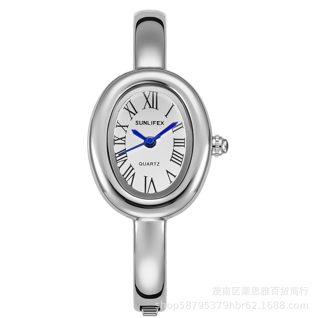 Bracelet style silver shell white surface