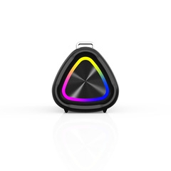 SODLK High-Quality KTV Bluetooth Speaker 80W Subwoofer 3D Surround Stereo Small Steel Cannon Cycling 7-Level Waterproof