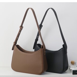 Cross-border bag women's spring and summer new niche single shoulder handbag fashion high-end sense small square bag PU underarm bag women