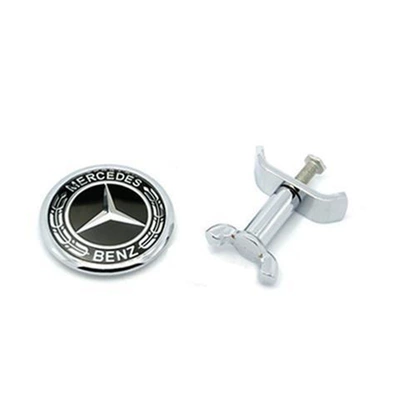 Suitable for Mercedes-Benz E-Class, Car logo - standard-rye-ears-standardized-from-vertical-to-horizontal