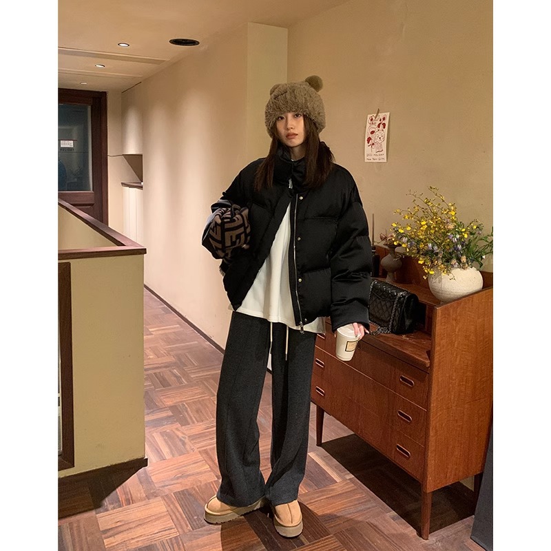 Pantalones de piernas anchas de patrón