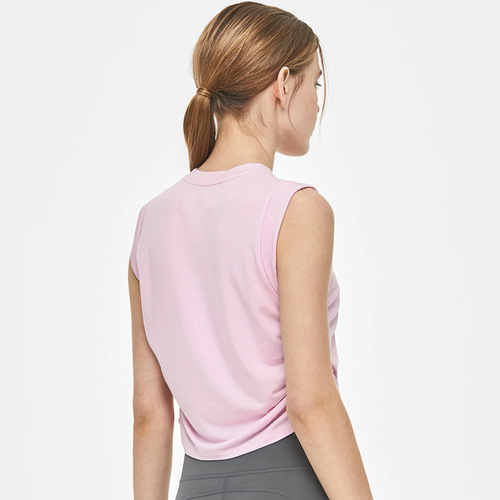  Summer Loose Brand Women's Yoga Top Ins Professional Leica Elastic Fitness Top Quick-Drying Sports Shirt
