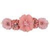 Cute universal children's fresh elastic nylon headband, European style, flowered, simple and elegant design