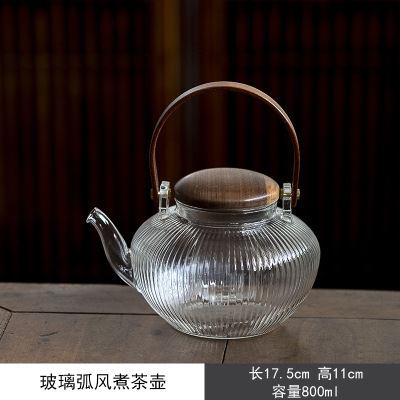 Japanese teapot Glass Teapot Radiant-cooker teapot Flowers Teapot Tea kettle Tea making facilities