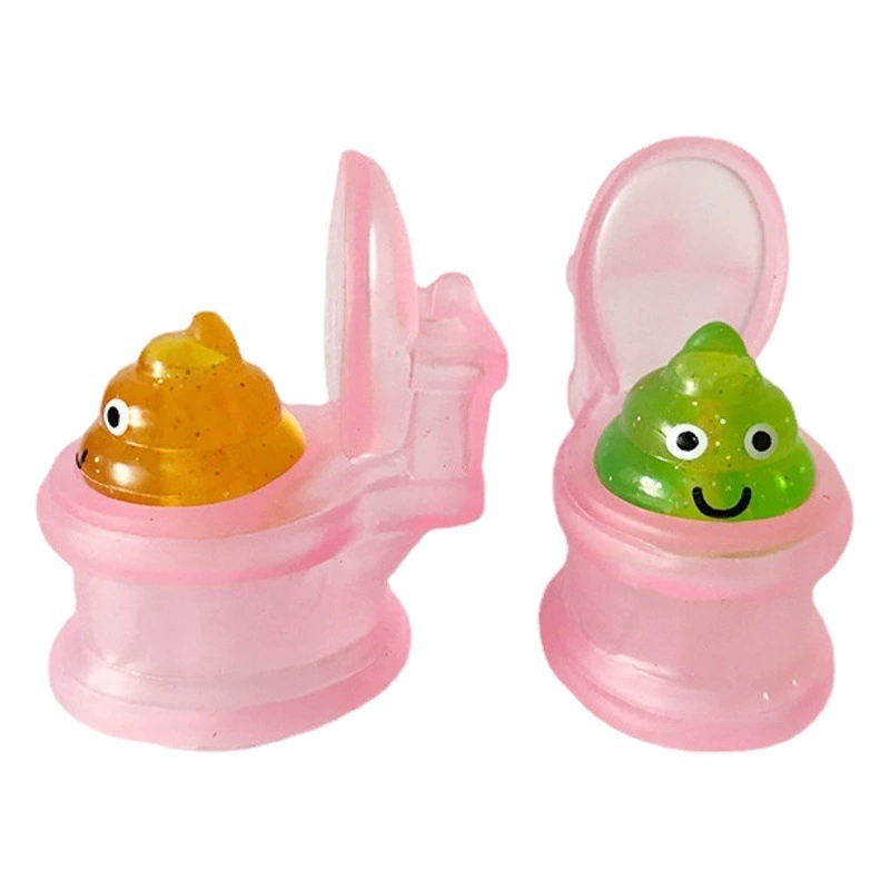 Трюк Новые экзотические игрушки творческое вентиляционное отверстие сжать унитаз декомпрессионное вентиляционное отверстие щепотка музыка Amazon горячая распродажа