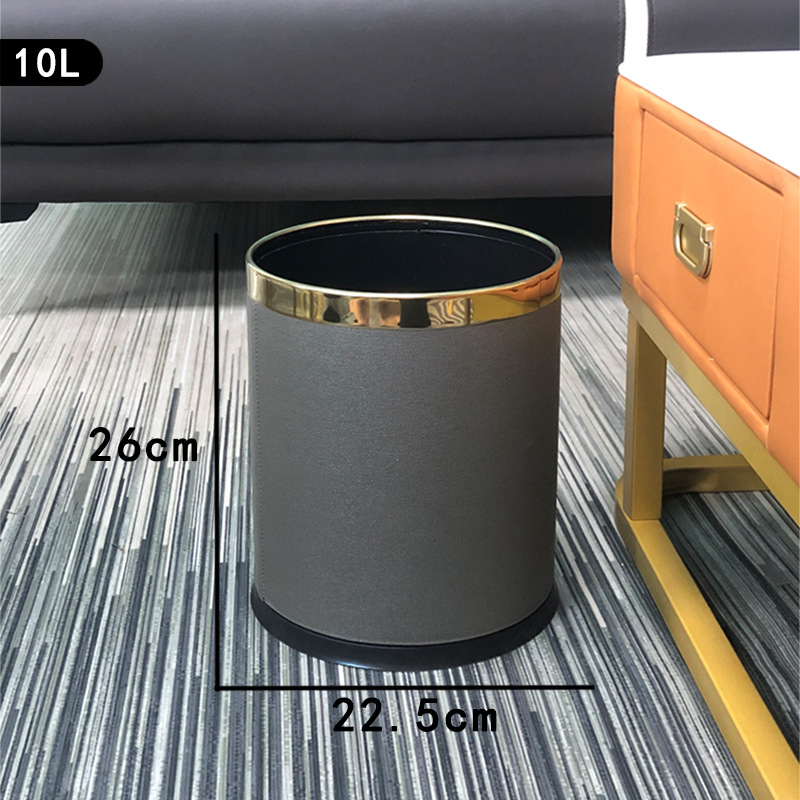 Anillo de oro de cubo de plástico de doble capa Futai Gray