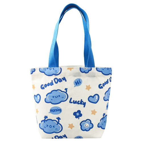 Handmade Cute Canvas School Bag for Kindergarten Children
