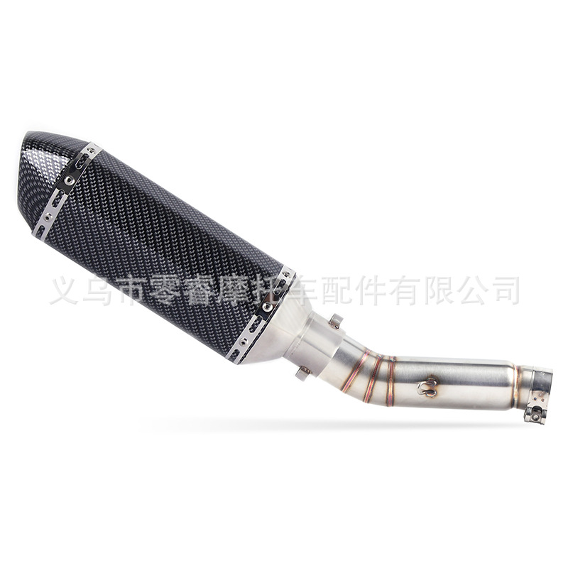 Suitable for Honda Cbr500R Motorcycle Exhaust Pipe Cb500F Cb500X Middle Section Modification R77 Silencer