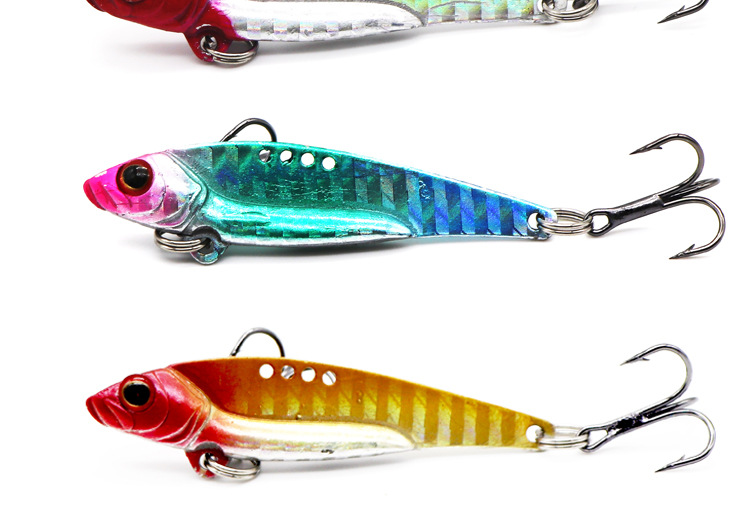 6 Colors Metal Blade baits Deep Diving VIB Baits Fresh Water Bass Swimbait Tackle Gear