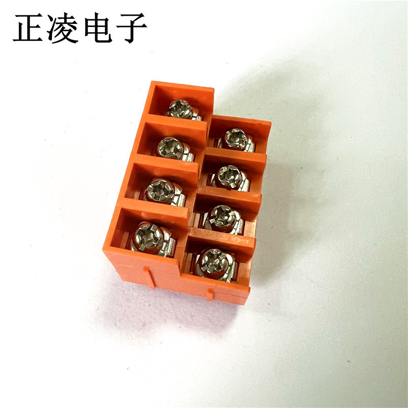8500HL-8.5双排栅栏式端子2*4P 双排接线端子