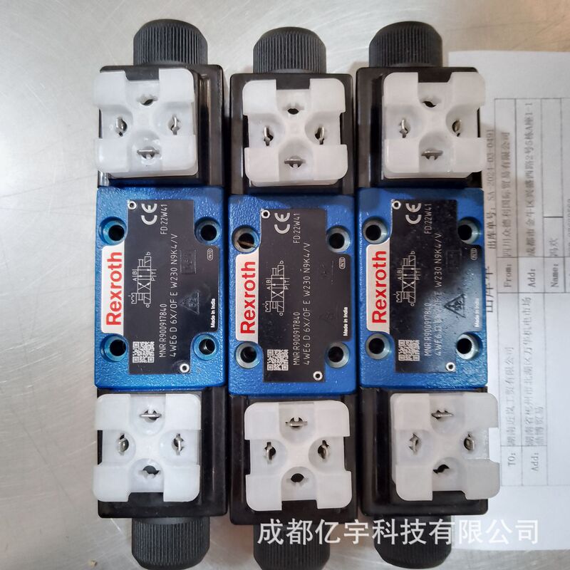 Rexroth Rexroth hydraulic control check valve SV20PA1-4X/M technical parameters and application case analysis