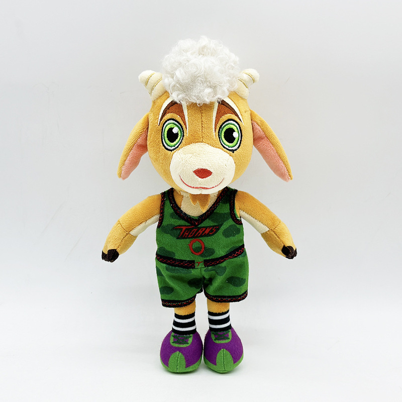 跨境新品GOAT movie plush 历史球员  羊羊球员 玩偶公仔玩具|undefined