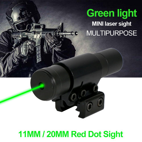 802 Green Laser Sight Manual Lock-infrared Laser Sight Metal Mini Dot Laser Pointer