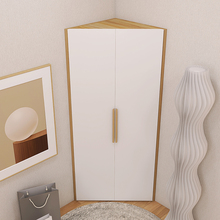 9C三角转角柜客厅墙角柜靠墙实木多层厨房置物架卧室90度飘窗收纳