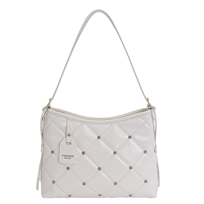 Versión coreana del pequeño bolso fragante 2025 verano nuevo bolso femenino moda bolso de hombro con diamantes bolso bandolera bordado con diamantes