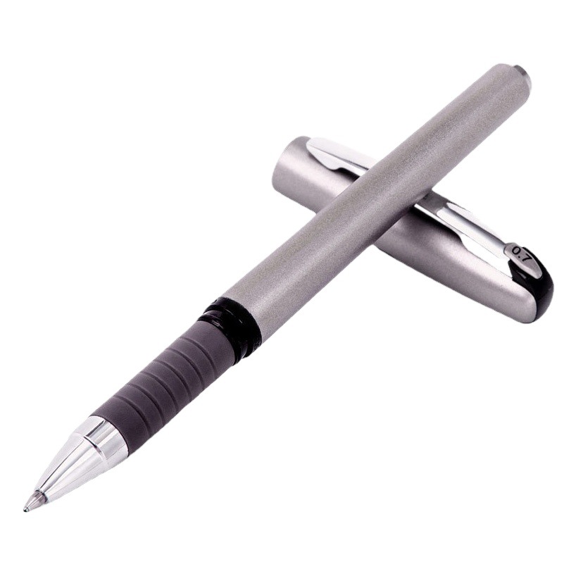Deli Gel Pen, Simple and Stylish, Business Casual, 0.7mm Bullet Tip, Black Office Signature Pen, Stationery Wholesale