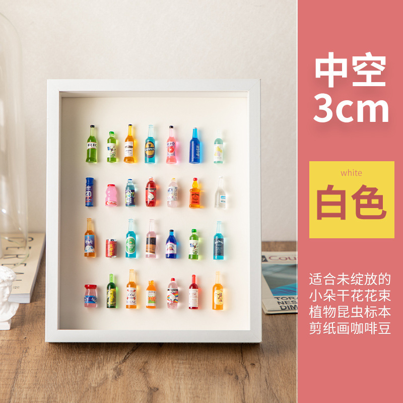相框萌粒展示盒挂墙透明亚克力桌面摆件食玩小盒子盲盒手办收纳架|undefined