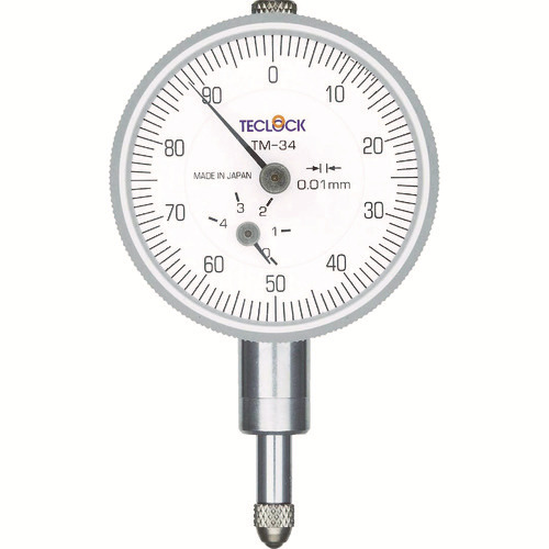 TECLOCK得乐 百分表 TM-34 测定范围0~4mm